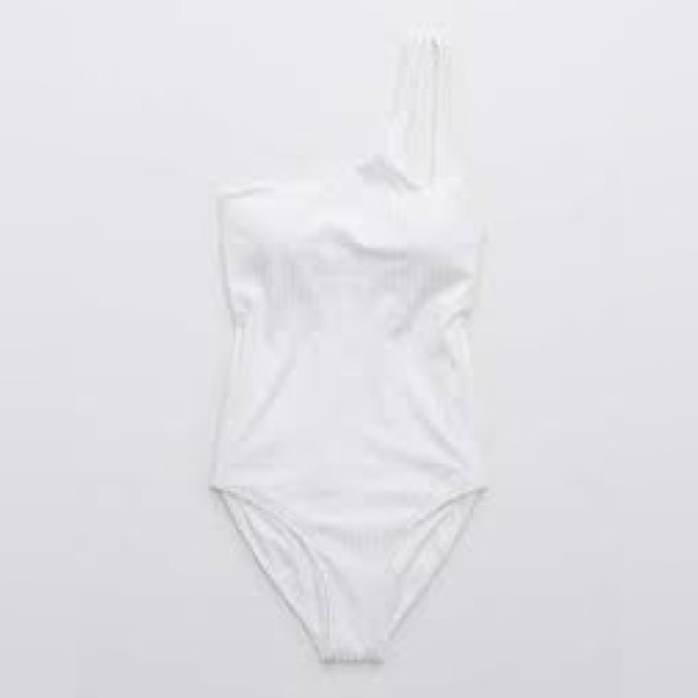 American Eagle One-Shoulder Crop Tank Top women’s size medium